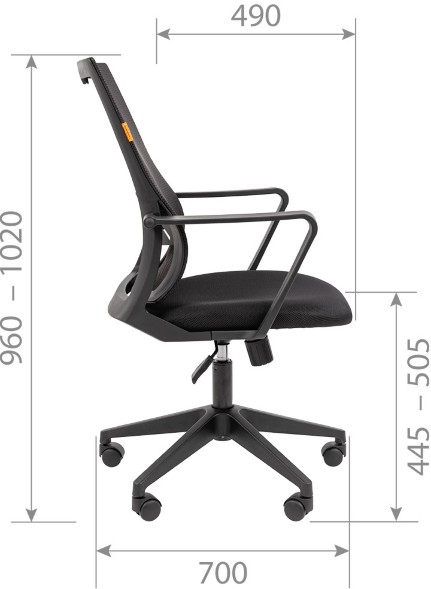 Офисное кресло CHAIRMAN 545 БП