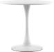 Стол Tulip style белый, d-80 см