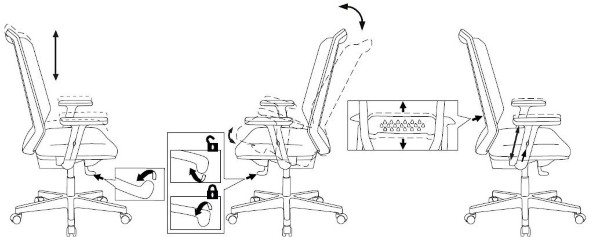 Кресло руководителя Бюрократ MC-612N Neo Black
