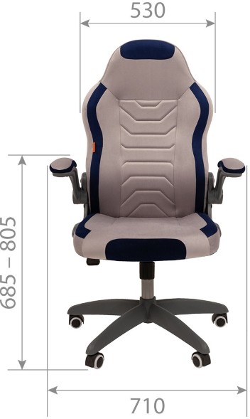 Кресло геймерское CHAIRMAN GAME 50