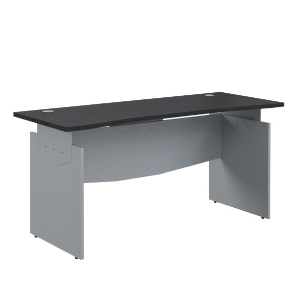 Стол письменный эргономичный OST 167 Венги Магия/Металлик 1600х640х750 OFFIX NEW