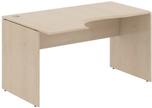 Стол эргономичный WCET 149(L) Бук Тиара 1400х900х750